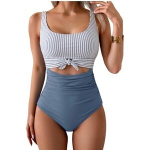 New Women XL One Piece Swimsuit Tummy Control Slimming Bathing